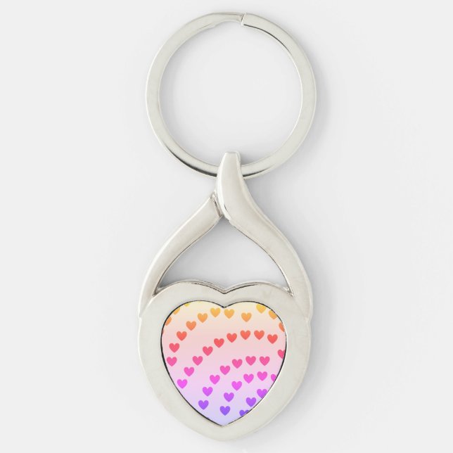 Porte-clés simple et minimal ajouter votre logo texte magnat  (Devant)
