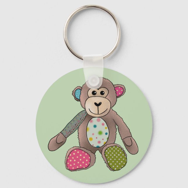 Porte-clés Singe (Recto)