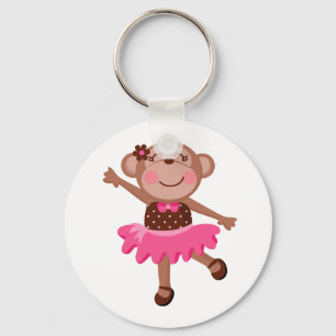 Porte-clés Singe Ballerina