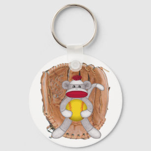 Porte-clés Singe de sotball