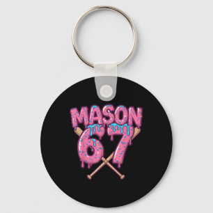 Porte-clés Six Seven Crème Glacée Drip Sport 67 Fun Maçon Mèm