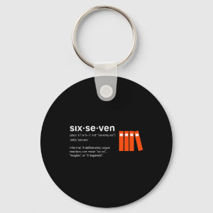 Porte-clés Six Seven Mème Lecteur de livre 6-7 Drôle 67 Déf