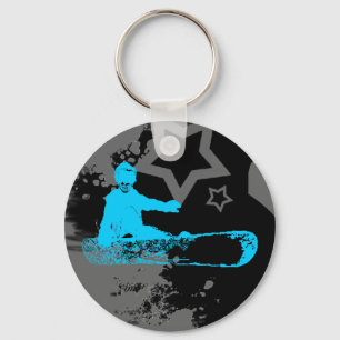 Porte-clés skeleboarder.