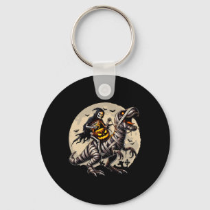 Porte-clés Skeleton équitation maman Dinosaur T Rex Citrouill