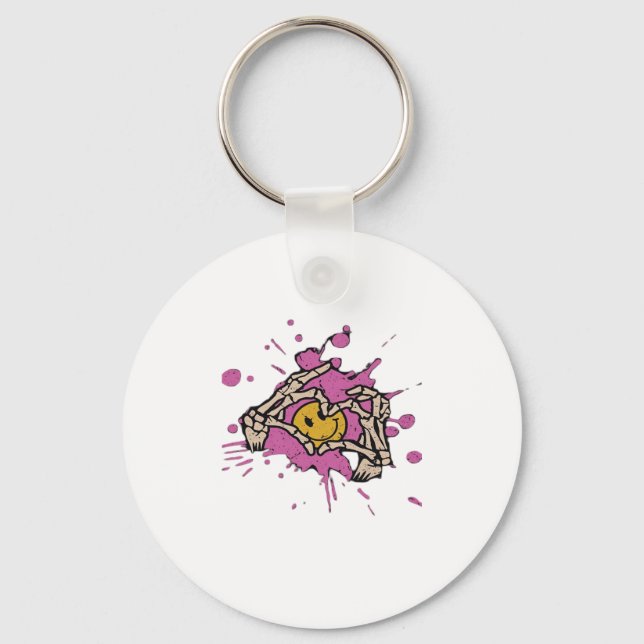 Porte-clés Skeleton Hand Heart Show Classic (Recto)