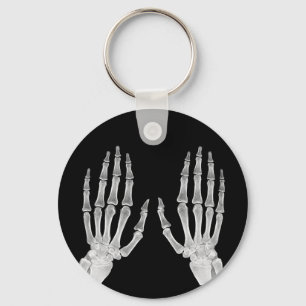 Porte-clés Skeleton Hands Xray Photo Anatomie humaine photo