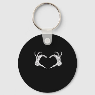 Porte-clés Skeleton Heart Hands Classic