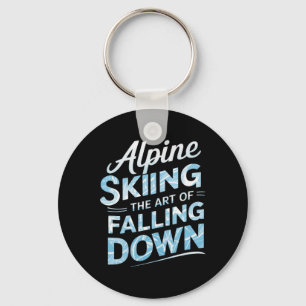 Porte-clés Ski alpin L'art de tomber Ski alpin