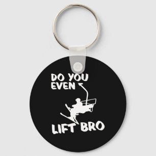 Porte-clés Ski Cadeau Sports d'hiver - Skier Ski Vous Faites 