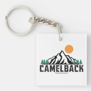 Porte-clés Ski de montagne Retro Camelback