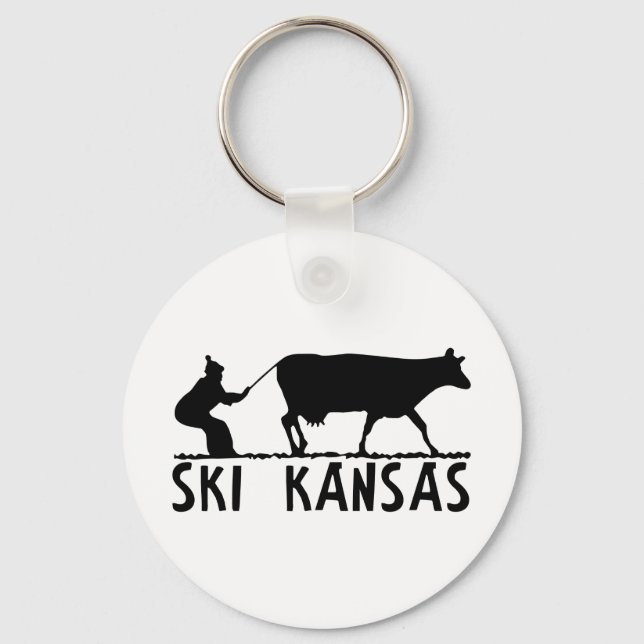 Porte-clés Ski Kansas (Recto)