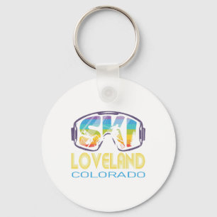 Porte-clés Ski Loveland Colorado Vacances ski