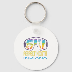 Porte-clés Ski Parfait Nord Indiana Vacances Ski