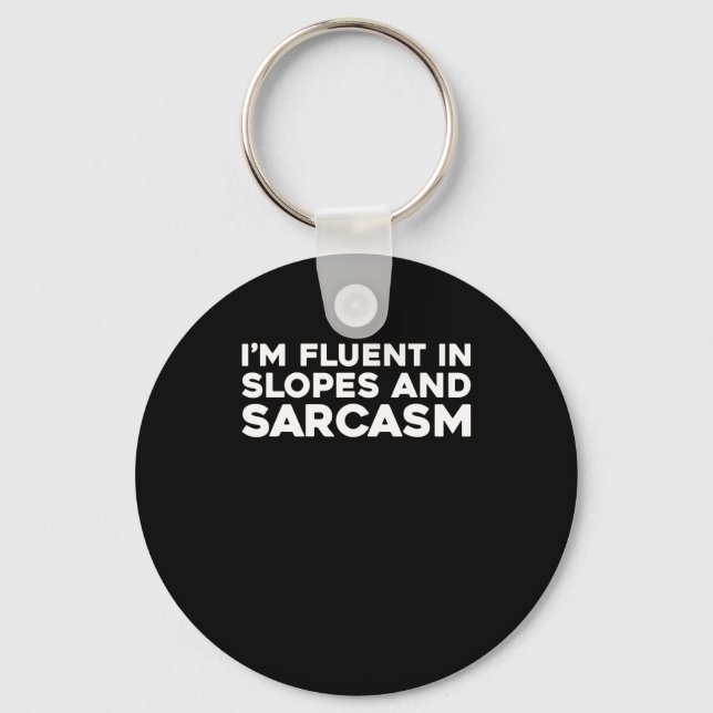 Porte-clés Ski - Sports d'hiver Ski 1 (Recto)