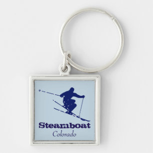 Porte-clés Skieur du Colorado de bateau à  vapeur