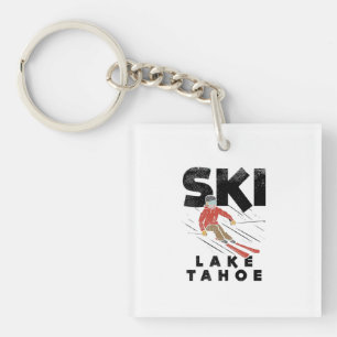 Porte-clés Skiing