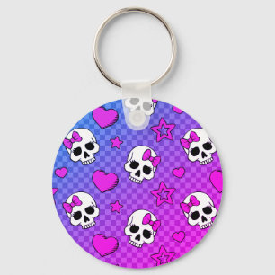 Porte-clés Skully Pop Kawaii