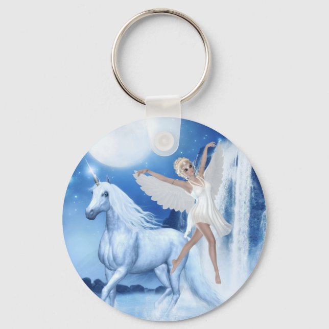 Porte-clés Sky Féerie Aspar et Unicorn (Recto)