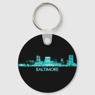 Porte-clés Skyline Baltimore