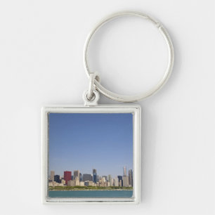 Porte-clés Skyline de Chicago, Illinois, États-Unis.