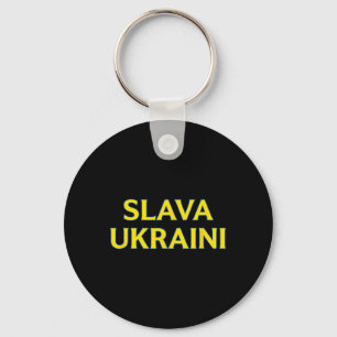 Porte-clés Slava Ukraïni – Couleurs Ukrainiennes Audacieuses 
