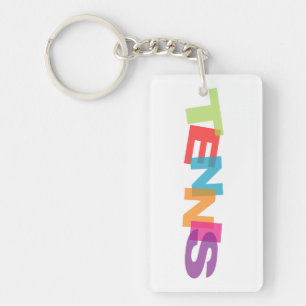 Porte-clés slogan tennis