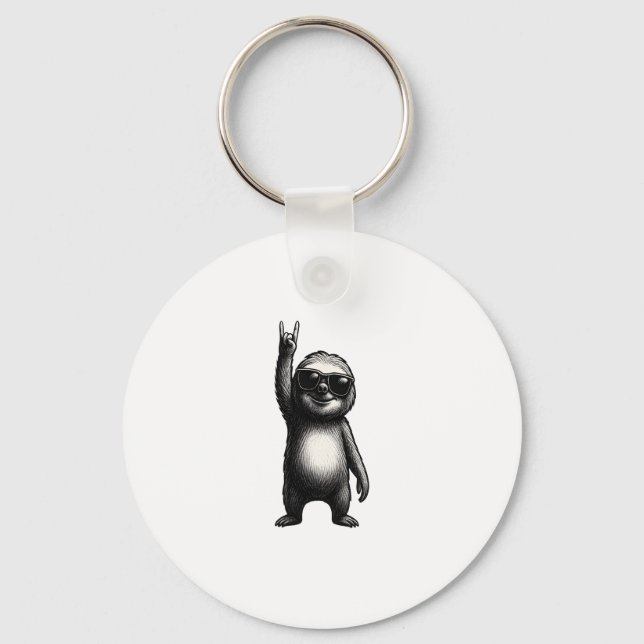 Porte-clés Sloth Rocking Dance (Recto)