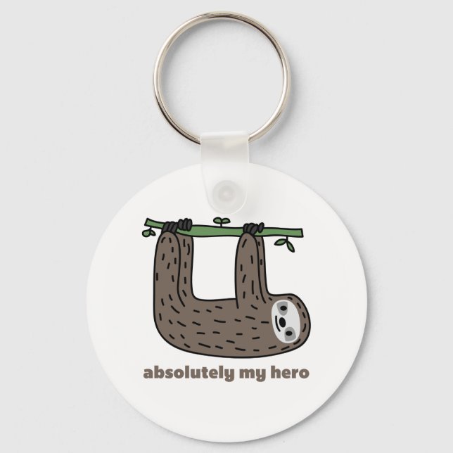 Porte-clés Sloth the Hero (Recto)
