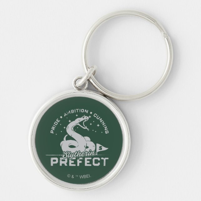Porte-clés SLYTHERIN™ - Badge Préfet (Devant)