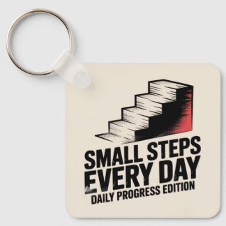 Porte-clés Small Steps Every Day