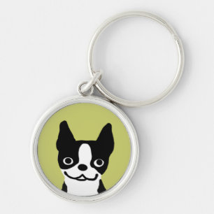 Porte-clés Smile Terrier de Boston