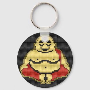 Porte-clés Smiling Buddha