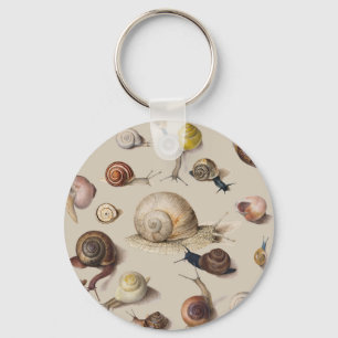 Porte-clés Snail Slug Garden Pet Gastropod