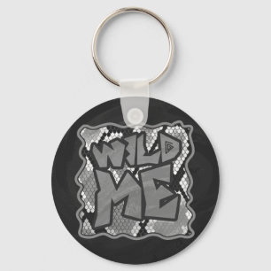 Porte-clés Snake Yellow et Gold Print