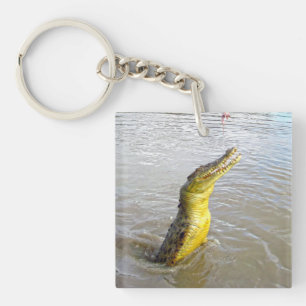 Porte-clés Snappers effrayants : Le saut du crocodile,