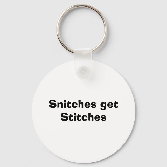 Porte-clés Snitches obtenir des points (Recto)