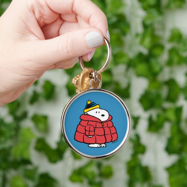 Porte-clés Snoopy Winter in Puffer Coat Keychain (Main)