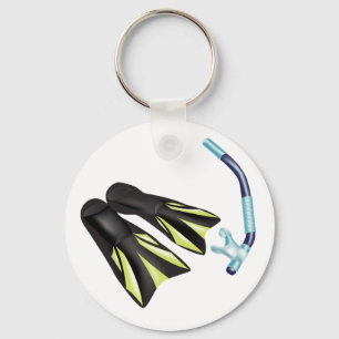 Porte-clés Snorkel And Flippers Keychain