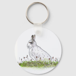 Porte-clés Snow Hare