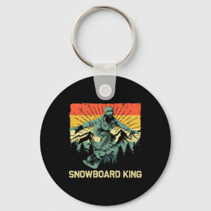 Porte-clés Snowboard cool Pour Hommes Papa Snowboard Ski Sno