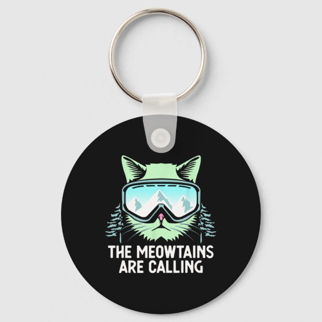 Porte-clés Snowboard Ski Art Pour Hommes Femmes Hiver S (Recto)