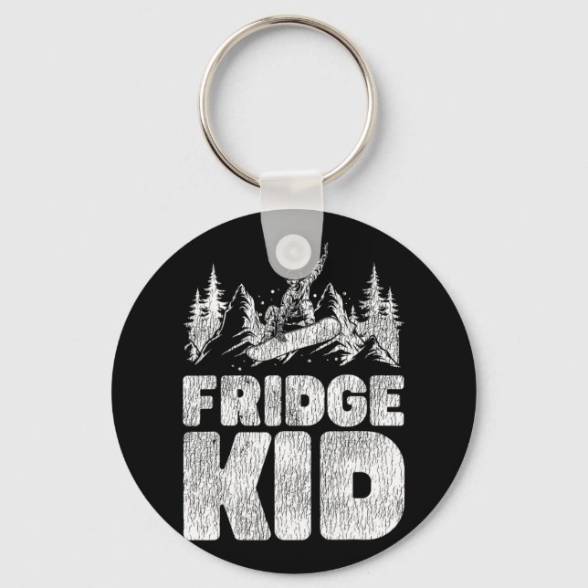 Porte-clés Snowboard Snowboard Frigo Kid (Recto)