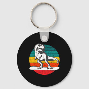 Porte-clés Snowboardeur Dinosaure Snowboard Sports d'hiver Pl