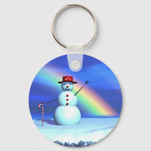 Porte-clés Snowman de Noël