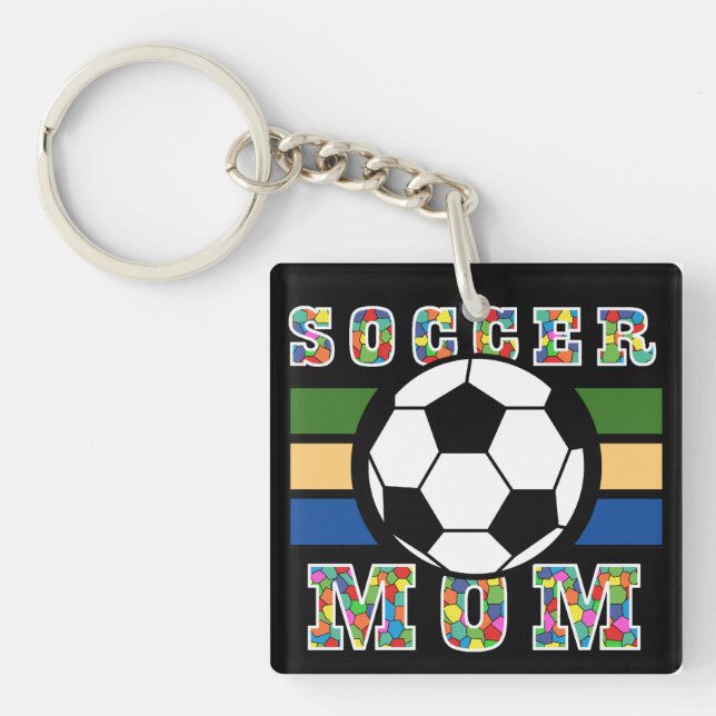 Porte-clés soccer mom T-Shirt (Devant)