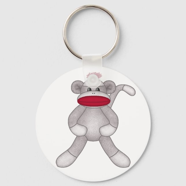 Porte-clés Sock Monkey (Recto)