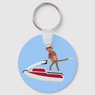 Porte-clés Sock Monkey Jetski