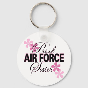 Porte-clés Soeur fière de l'Armée de l'Air