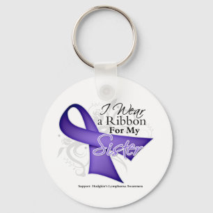 Porte-clés Soeur Violet Ruban - Hodgkins Lymphoma