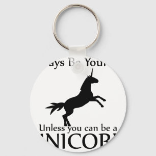 Porte-clés Sois Toi-Même Unicorne